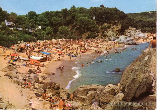 Cartes Postales: N&ordm; 8201 POSTAL PLAYA DE ARO COSTA BRAVA CONDADO DE SAN JORGE CALA GOGO