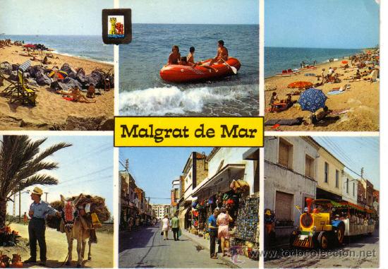 Postales: N&ordm; 8539 MALGRAT DE MAR BARCELONA - Foto 1