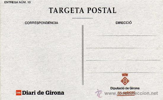 Postales: PLA&Ccedil;A DE LA CONSTITUCI&Oacute; AMER COL.LECCI&Oacute; GIRONA, POSTALS PER AL RECORD II - Foto 2