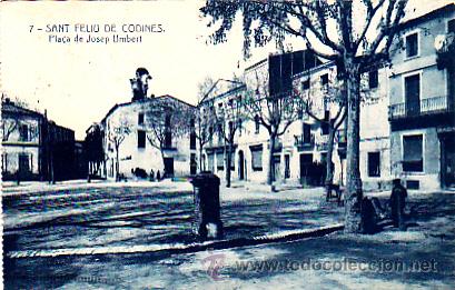 Postkarten: POSTAL SANT FELIU DE CODINES PLA&Ccedil;A DE JOSEP HUMBERT