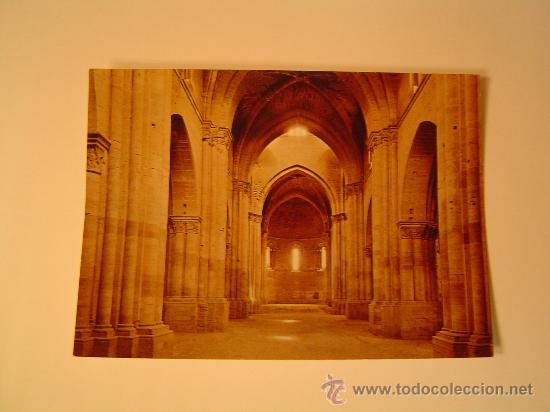 Postales: Postal de Lerida.- Seo Antigua.Nave Central