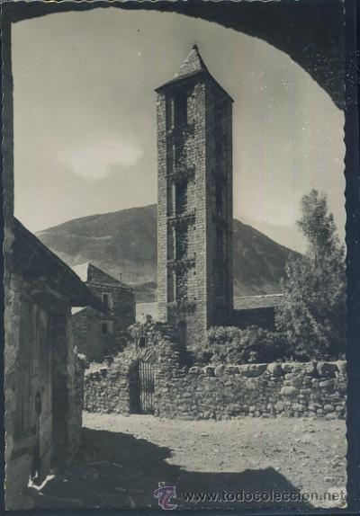 Postales: POSTAL VALLE DE BOHI LERIDA CAMPANARIO ROMANICO DE ERILLAVALL   P-CAT-103