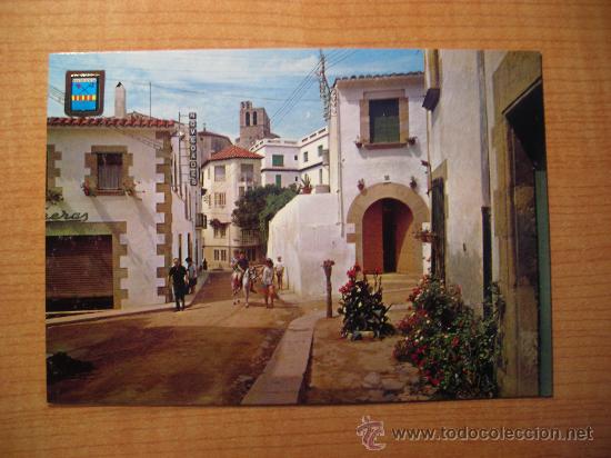 Postales: POSTAL SAN POL DE MAR CALLE ABAT DE AS SIN CIRCULAR