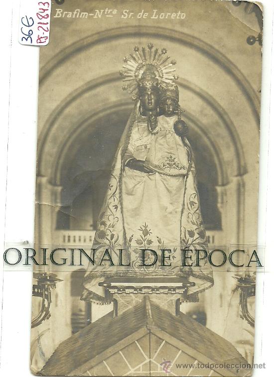 Postcards: (PS-21843)POSTAL FOTOGRAFICA DE BRAFIM(TARRAGONA)-NTRA.SRA.DE LORETO