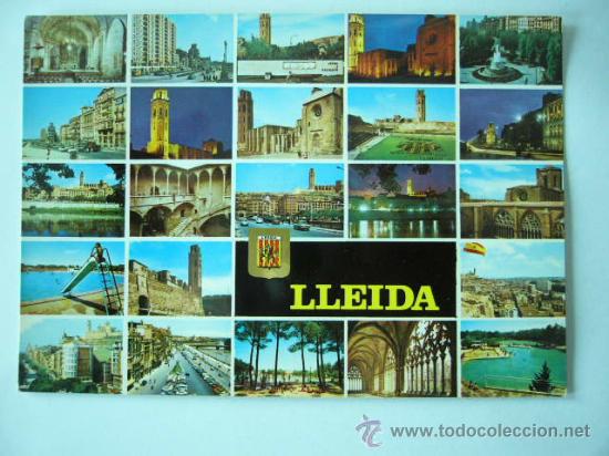 Postales: LERIDA. N&ordm; 13. ESCUDO DE ORO. ESCRITA Y CIRCULADA