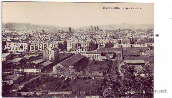 Postales: barcelona - vista general - Foto 1