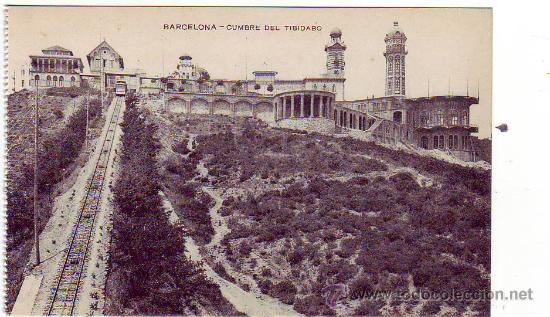 Postales: barcelona - cumbre del tibidabo - Foto 1