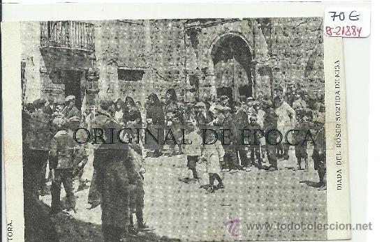 Postkarten: (PS-21884)POSTAL DE TORA(LLEIDA)-DIADA DEL ROSER:SORTIDA DE MISA