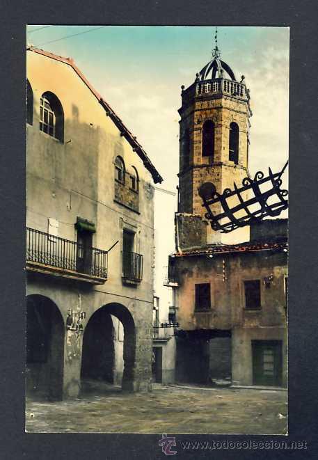Postales: Postal de PRATS DE REI: Pla&ccedil;a Major (Ed.Raymond num.2)