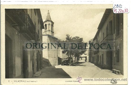 Postkarten: (PS-22010)POSTAL FOTOGRAFICA DE VILADRAU-CARRER FONDO