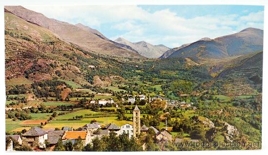 Cartoline: Postal Alto Ribagorza Pirineos Eril La Vall Boh&iacute; Tahull Ed Garc&iacute;a Garrabella a&ntilde;os 70 sin circ