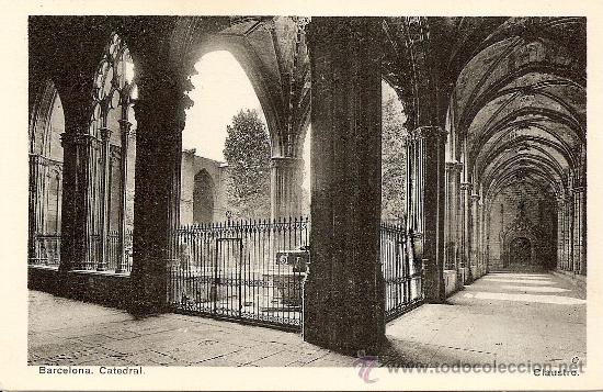 Postales: BARCELONA - CATEDRAL (CLAUSTRO) - Foto 1