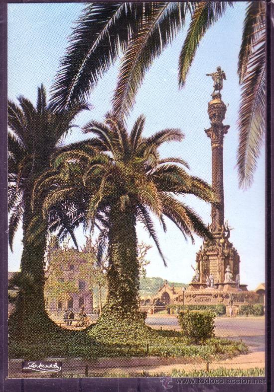 Postales: BARCELONA - MONUMENTO A COLON - Foto 1
