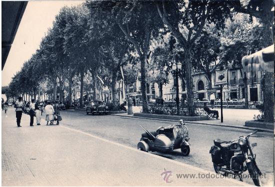 Postales: TARRAGONA . Rambla del Generalisimo - Foto 1
