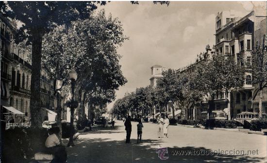 Postales: TARRAGONA . Rambla del Generalisimo - Foto 1