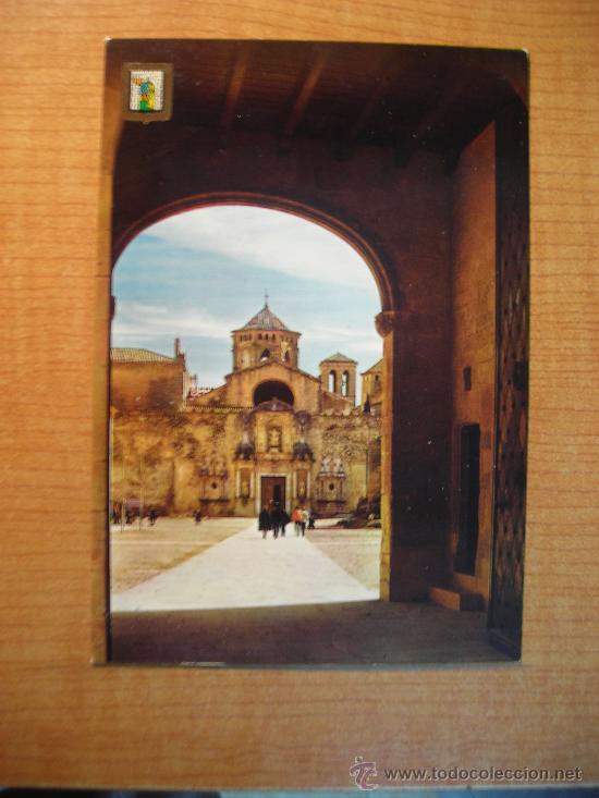 Postales: POSTAL MONASTERIO DE POBLET FA&Ccedil;ANA DE L&acute;ESGLESIA SIN CIRCULAR