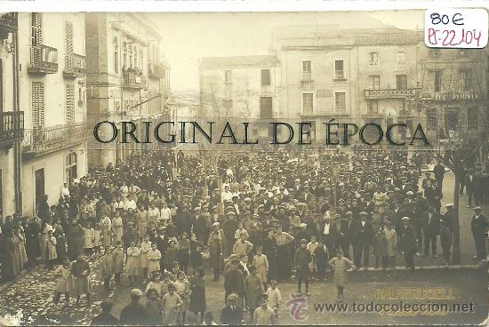Postcards: (PS-22104)POSTAL FOTOGRAFICA DE PALAFRUGELL-PLASSA NOVA