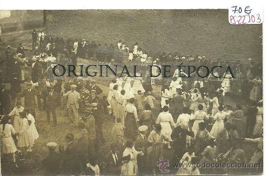 Postcards: (PS-22103)POSTAL FOTOGRAFICA DE BAGUR(GIRONA)-PLASSA FIESTA DE SARDANAS