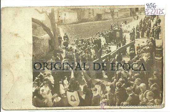 Postcards: (PS-22125)POSTAL FOTOGRAFICA DE LA SELVA DEL CAMP(TARRAGONA)-PROCESION DE SEMANA SANTA