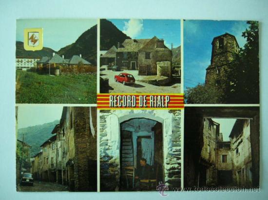 Postales: EL PALLARS. LERIDA. N&ordm; 119. ESCUDO DE ORO. ESCRITA