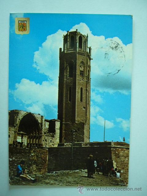 Postales: LERIDA. N&ordm; 36.  ESCUDO DE ORO. ESCRITA Y CIRCULADA