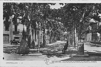 Postales: POSTAL CENTELLAS PASEO - Foto 1