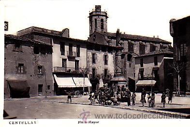 Postales: POSTAL CENTELLAS PLAZA MAYOR - Foto 1