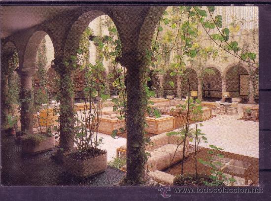 Postales: LERIDA - PARADOR NACIONAL DE LA SEO D'URGELL - SALON SOCIAL