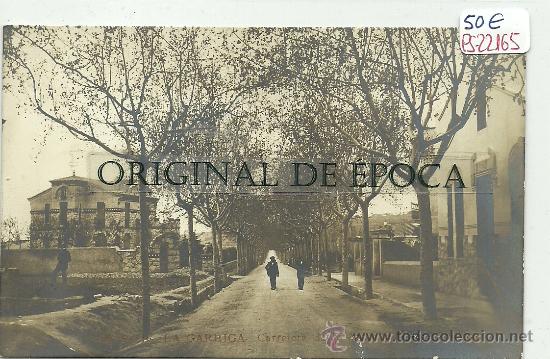 Postcards: (PS-22165)POSTAL FOTOGRAFICA DE LA GARRIGA-CARRETERA DE LA AMETLLA.TORRE SAN JOSE