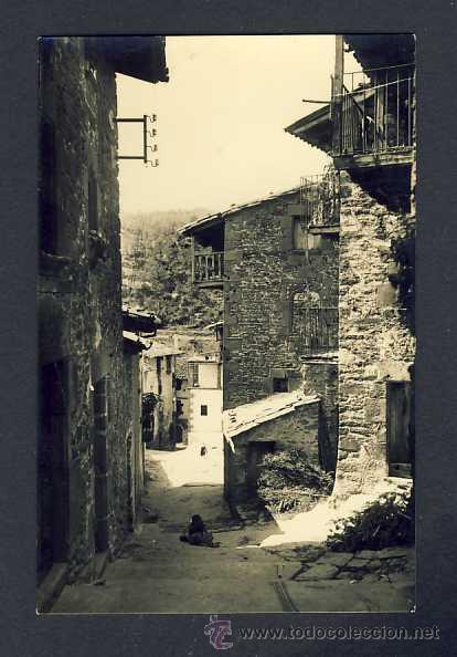 Postales: Postal de RUPIT: Carrer del Fossar (Ed.EM num.8) - Foto 1