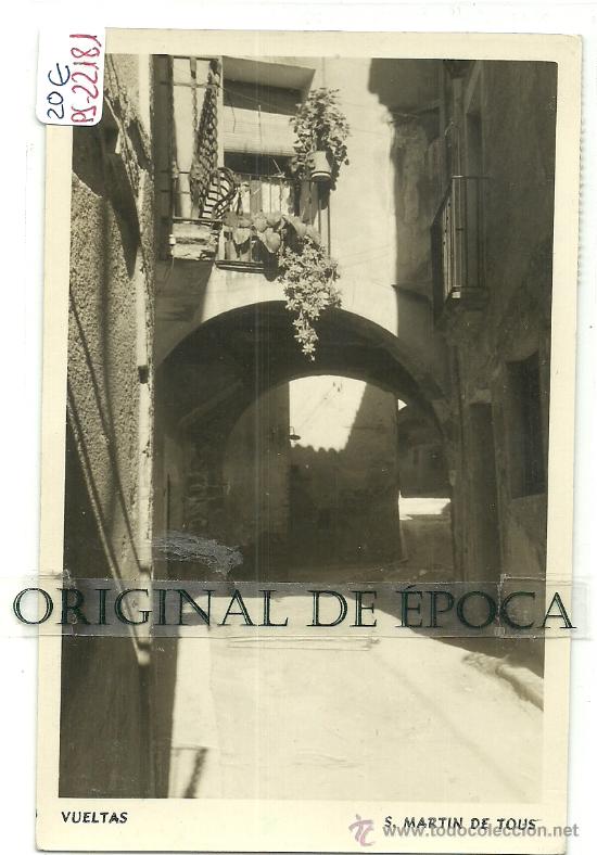 Postales: (PS-22181)POSTAL DE SANT MARTI DE TOUS-VUELTAS