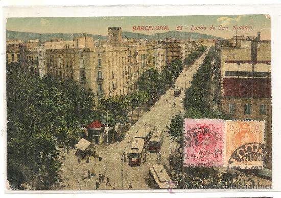 Postales: Barcelona. Postal antigua - Foto 1
