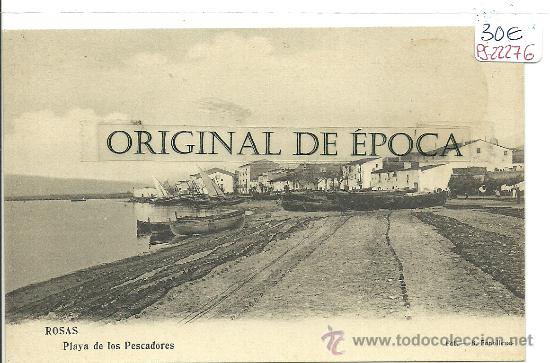 Postcards: (PS-22276)POSTAL DE ROSAS-PLAYA DE LOS PESCADORES