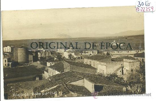 Postcards: (PS-22359)POSTAL FOTOGRAFICA DE VILAJUIGA-VISTA PARCIAL