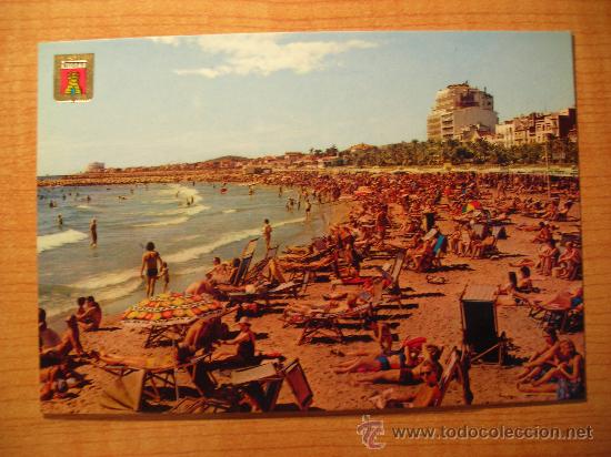 Postales: POSTAL SITGES PLATJA D&acute;OR PLAYA SIN CIRCULAR - Foto 1