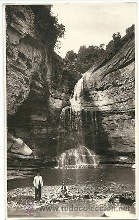 Postales: 8058 -CANTONIGROS- STA MARIA DE CORC&Oacute; - ANTIGUA POSTAL FOTOGRAFICA-COLECCI&Oacute; BA&Ntilde;&Oacute;N -CIRCULADA 1943