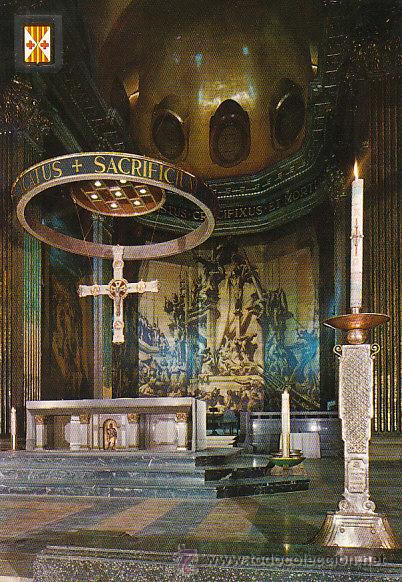 Postales: Vic, catedral, altar mayor - Foto 1