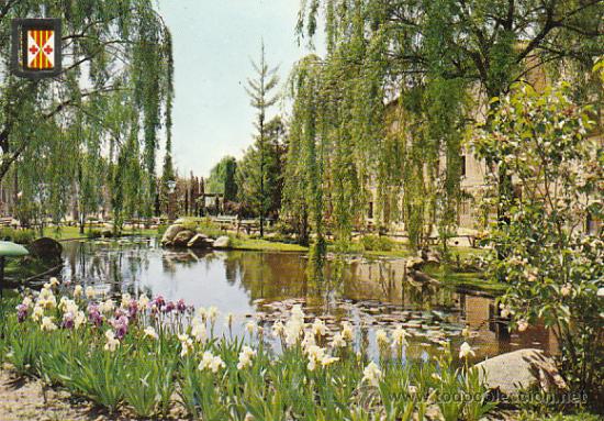 Postales: Vic, parque Balmes - Foto 1
