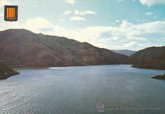 Postales: pantano de Susqueda (Gerona) - Foto 1