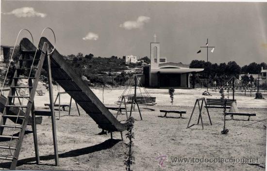 Postales: TARRAGONA.- CIUDAD RESIDENCIAL.-ZONA INFANTIL Y CAPILLA