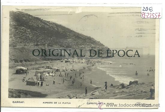 Postcards: (PS-22557)POSTAL FOTOGRAFICA DE GARRAF-ASPECTO DE LA PLAYA