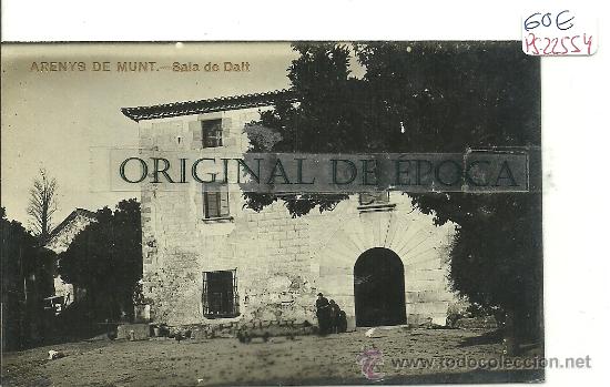 Postcards: (PS-22554)POSTAL FOTOGRAFICA DE ARENYS DE MUNT-SALA DE DALT