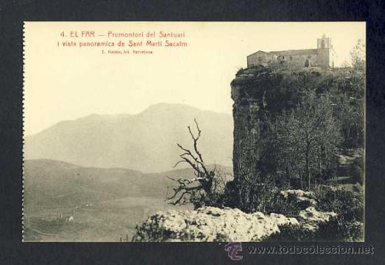 Postales: Postal de SANT MARTI SACALM: El Far, vista (Roisin num.4)