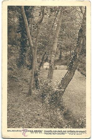 Postales: 8055 - FUENTE DEL RUISE&Ntilde;OR -TERMAS ORION -SANTA COLOMA DE FARNES -GERONA - FOTO M. BURCH
