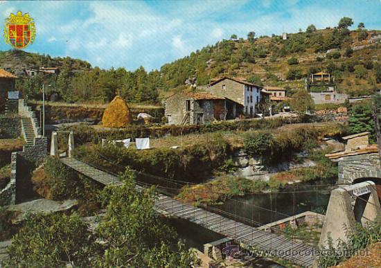 Postales: Rupit, puente - Foto 1