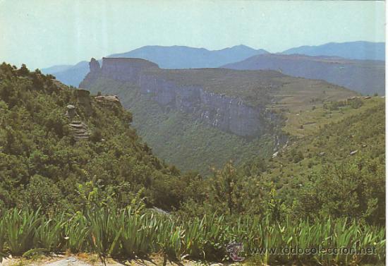Postales: Rupit, Cingle de LAguyola, editada en 1967 - Foto 1