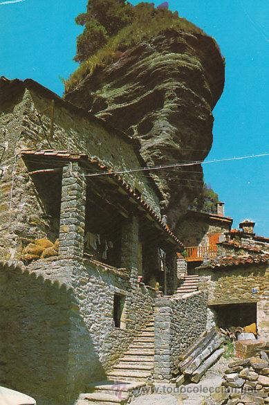 Postales: Rupit, calle Bac de lEra, editada en 1968 - Foto 1