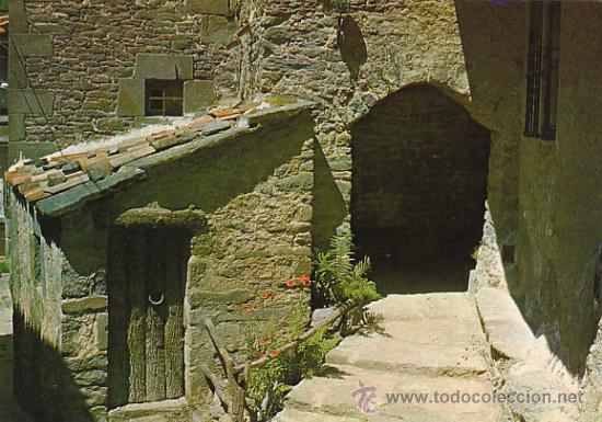 Postales: Rupit, rinc&oacute;n de la calle del Fossar, editada en 1969 - Foto 1