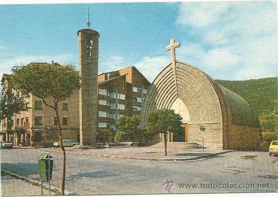 Postales: PONT DE SUERT, IGLESIA PARROQUIAL, EDICIONES SICILIA.