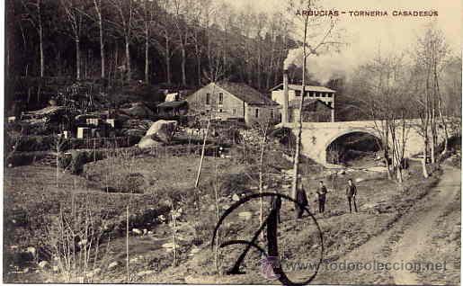 Postales: Arbucias. Torneria Casades&uacute;s. - Foto 1